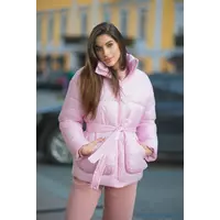 Куртка Зимняя Lipinskaya Brand «Join Life» В Розовом Цвете 421 S/M